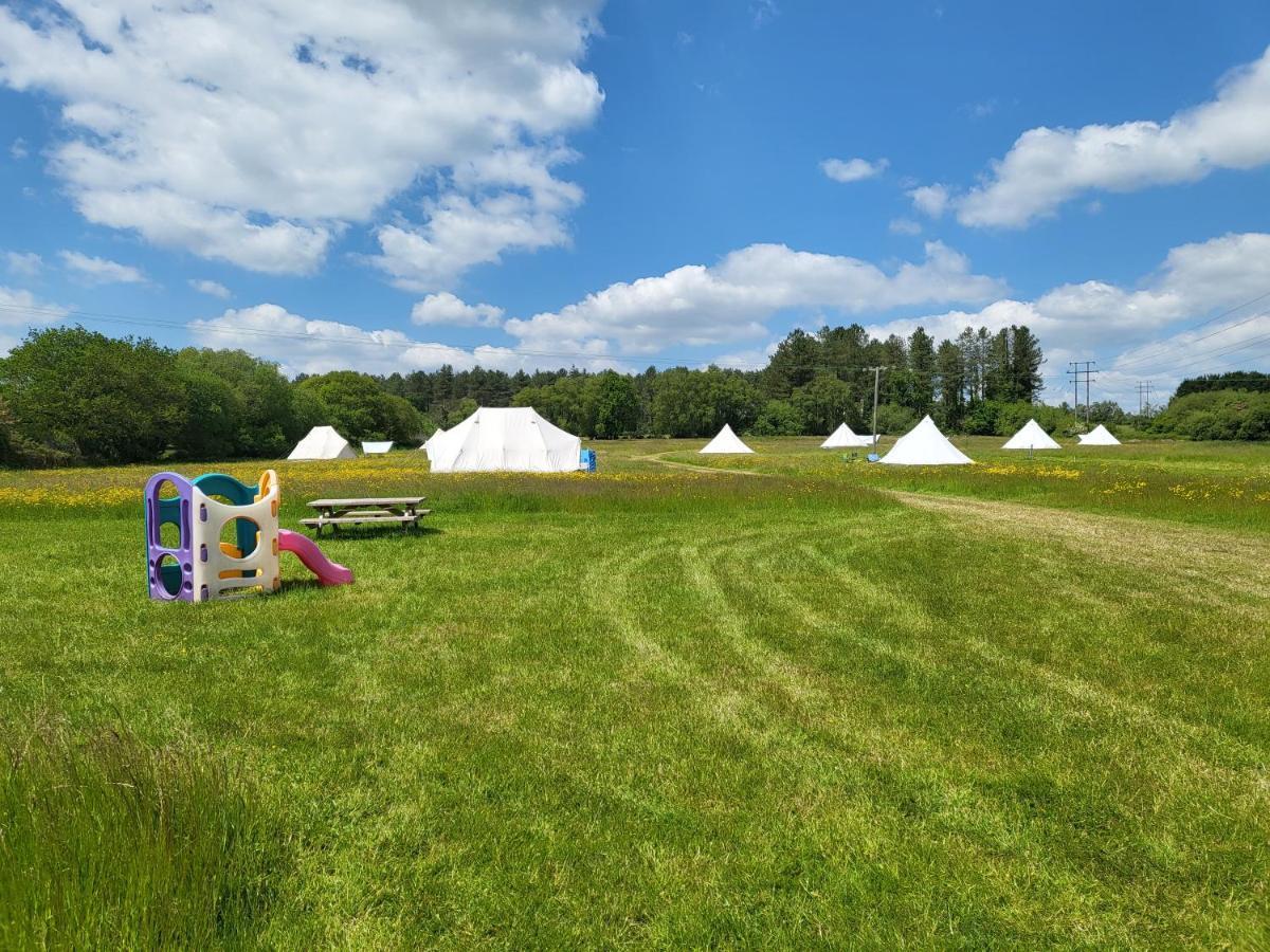 Dorset Glamping Fields Otel Corfe Mullen Dış mekan fotoğraf
